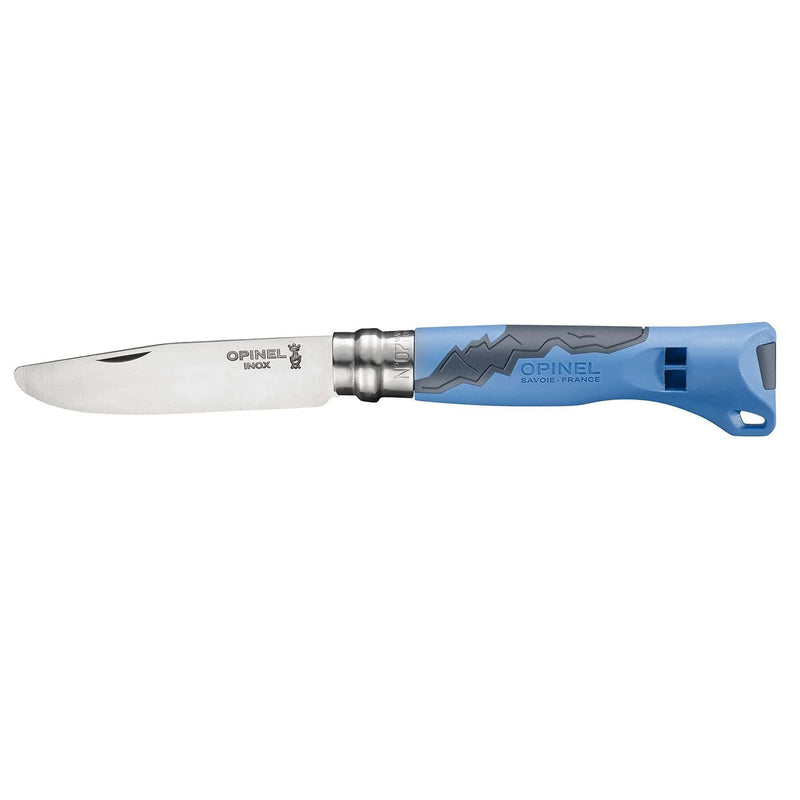 Load image into Gallery viewer, Opinel Blister Pack No.07 Outdoor Junior Blue
