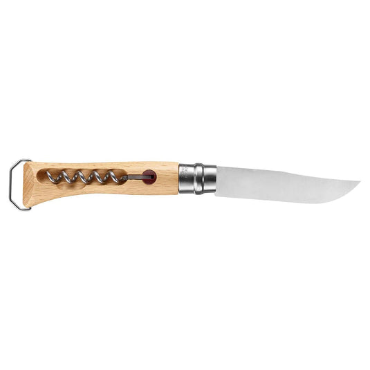 Opinel No. 10 Corkscrew & Bottle Opener Knife