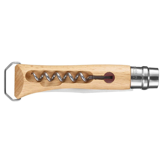 Opinel No. 10 Corkscrew & Bottle Opener Knife