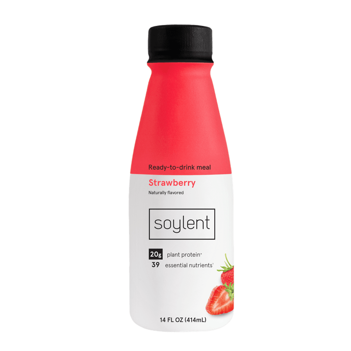 Soylent complete meal - strawberry by Soylent