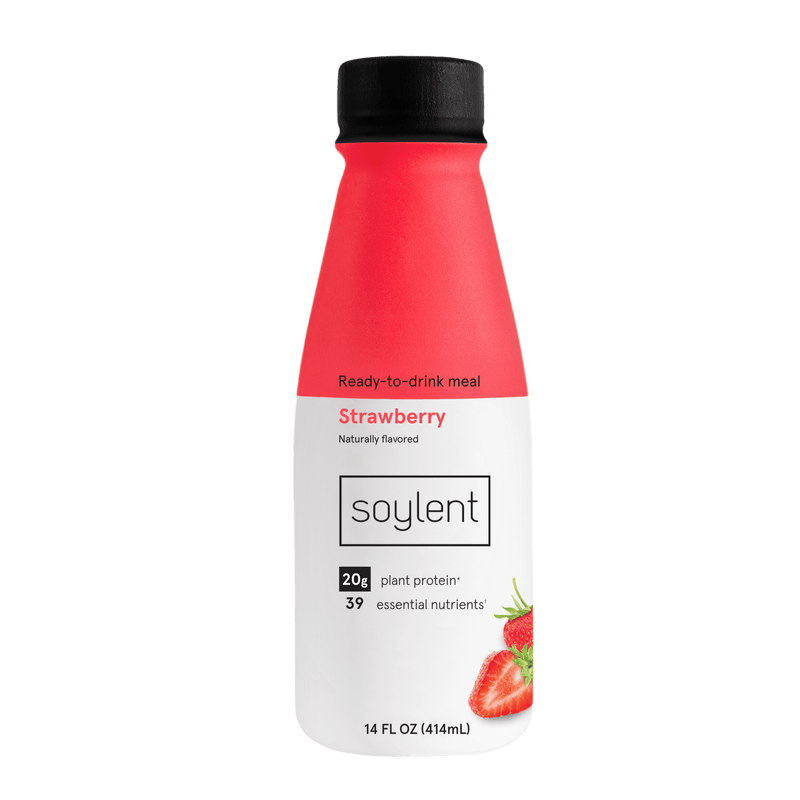 Load image into Gallery viewer, Soylent complete meal - strawberry by Soylent
