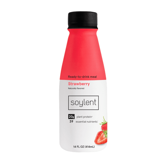 Soylent complete meal - strawberry by Soylent