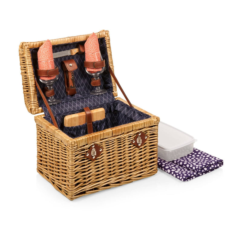 Load image into Gallery viewer, Napa Wine &amp; Cheese Picnic Basket by Picnic Time Family of Brands
