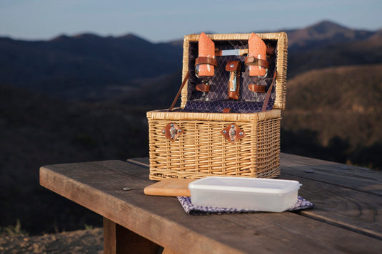 Napa Wine & Cheese Picnic Basket by Picnic Time Family of Brands