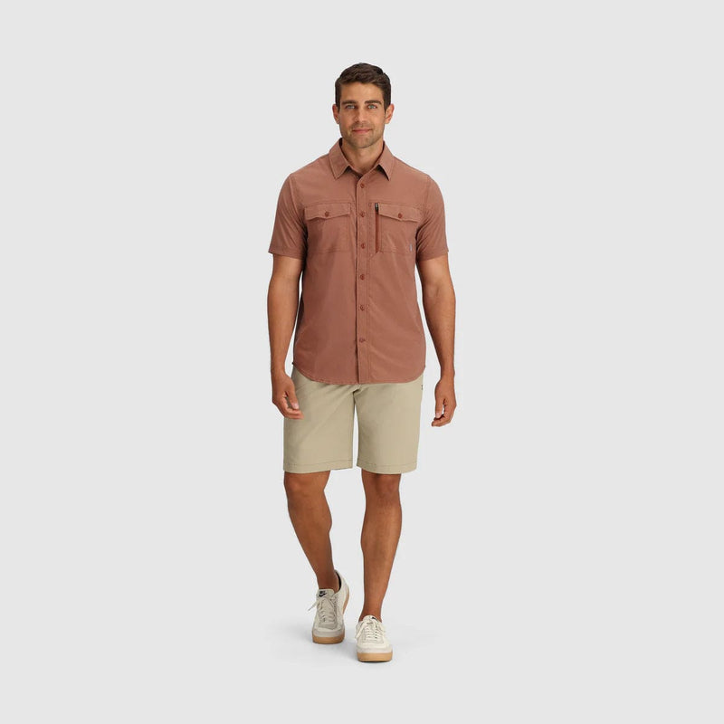 Load image into Gallery viewer, Outdoor Research Men&#39;s Way Station Short Sleeve Shirt
