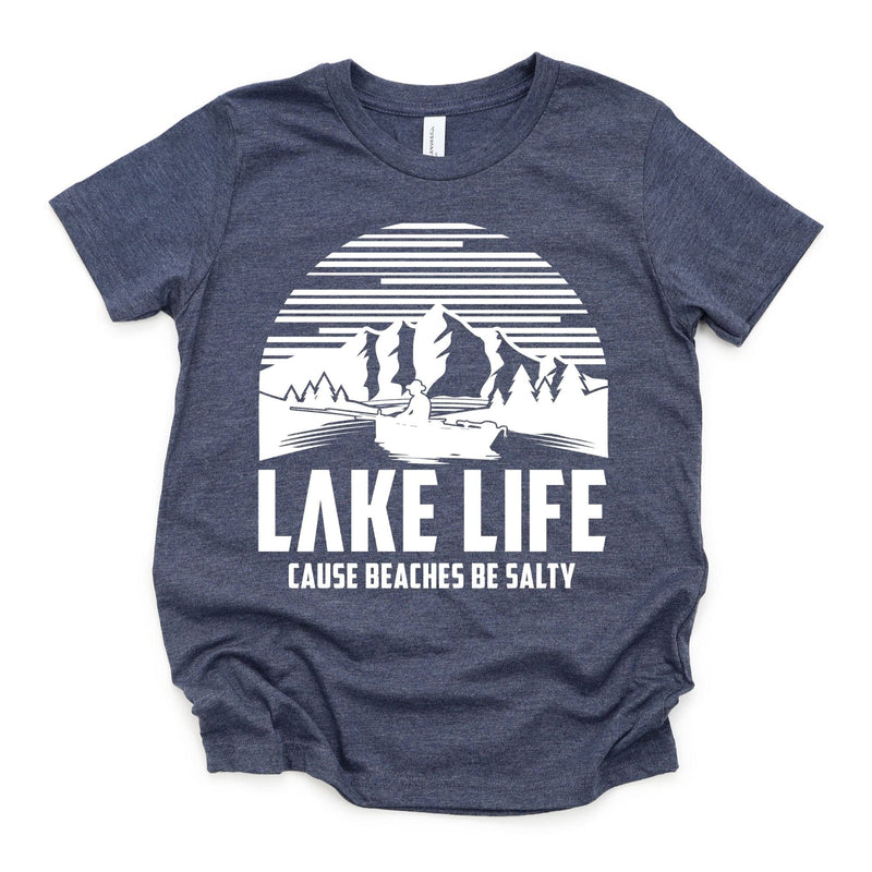 Load image into Gallery viewer, Funny Lake Life Youth T-Shirt by 208 Tees
