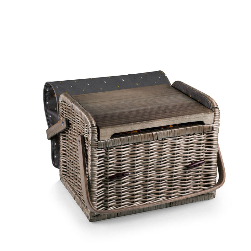 Load image into Gallery viewer, Kabrio Wine &amp; Cheese Picnic Basket by Picnic Time Family of Brands
