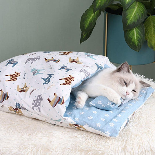 Cozy Cave Cat Bed by Dog Hugs Cat