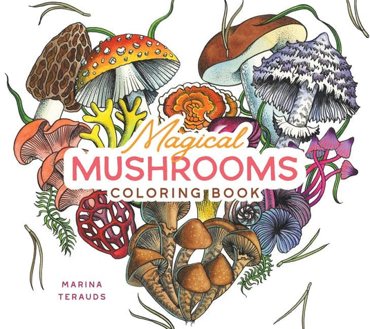 Magical Mushrooms Coloring Book - Paperback by Books by splitShops