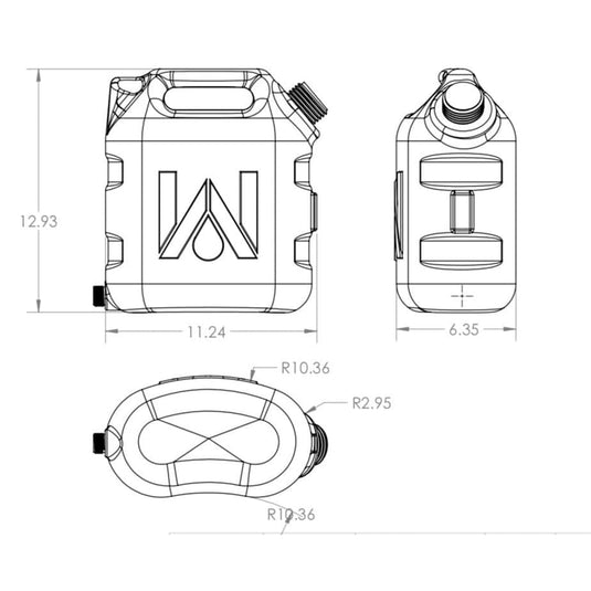 WaterPORT® 2.0 Gallon Water Tank by Klymit