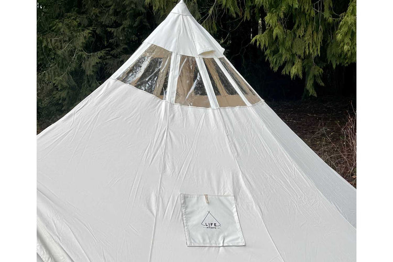 Load image into Gallery viewer, Life inTents 13&#39; (4M) Stella™ Stargazing Canvas Tent
