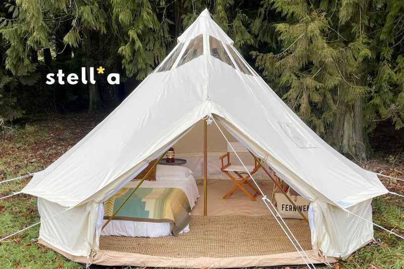 Load image into Gallery viewer, Life inTents 13&#39; (4M) Stella™ Stargazing Canvas Tent
