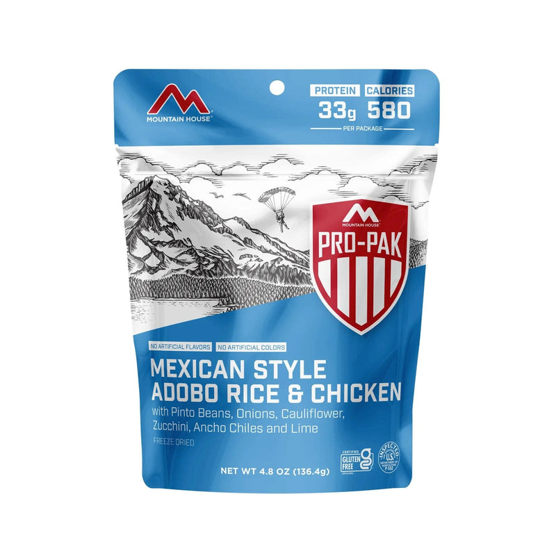 Load image into Gallery viewer, Mountain House Mexican-Style Adobo Rice &amp; Chicken Pro Pak
