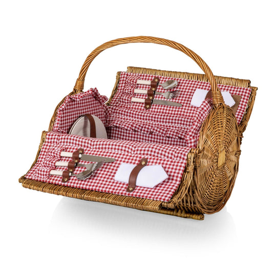 Barrel Picnic Basket by Picnic Time Family of Brands