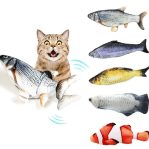 Electric Fish Funpal - Interactive Toy For Cats by Dog Hugs Cat