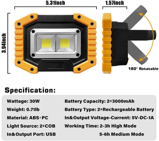 NightBuddy™ Portable Flood Light by NightBuddy.co