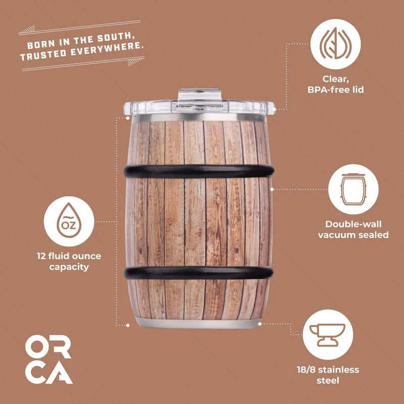 Load image into Gallery viewer, ORCA Barrel™ 12oz White Oak Wood Grain
