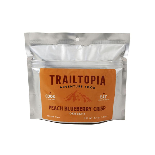 Trailtopia Adventure Food Peach Blueberry Crisp  - GF