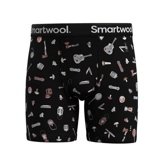 Smartwool Men's Merino Print Boxer Brief Boxed