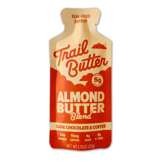 Trail Butter Dark Chocolate & Coffee Almond Butter 1.15 oz. Packet