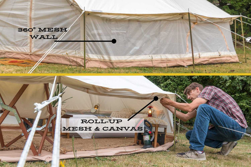 Load image into Gallery viewer, Life inTents 13&#39; (4M) Stella™ Stargazing Canvas Tent
