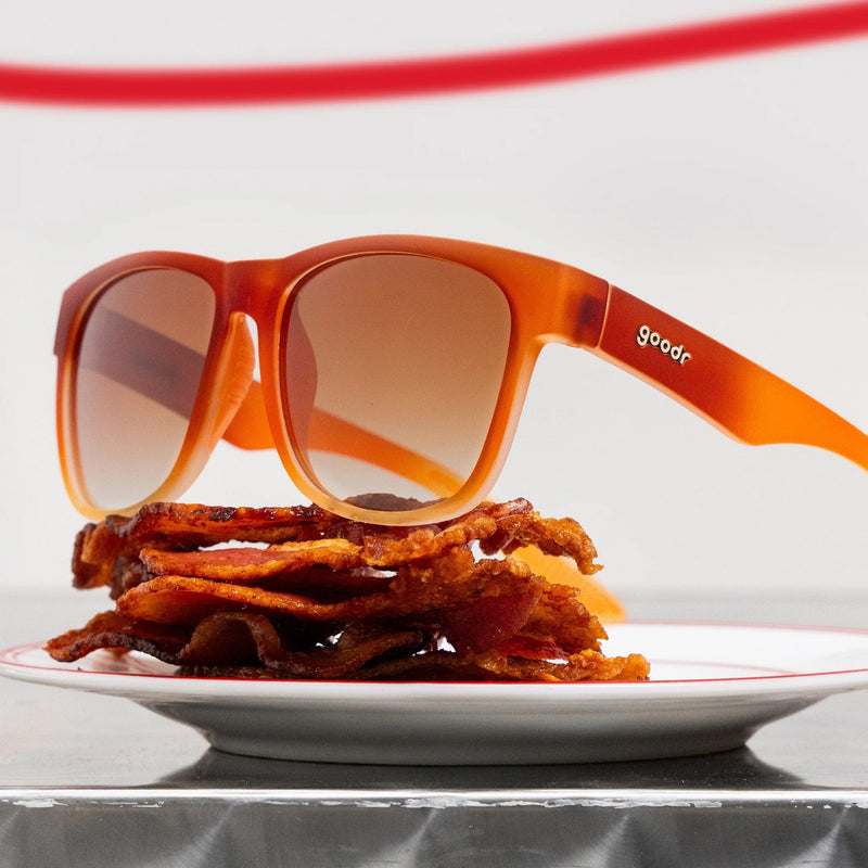 Load image into Gallery viewer, goodr BFG Sunglasses - Wake &amp; Bacon
