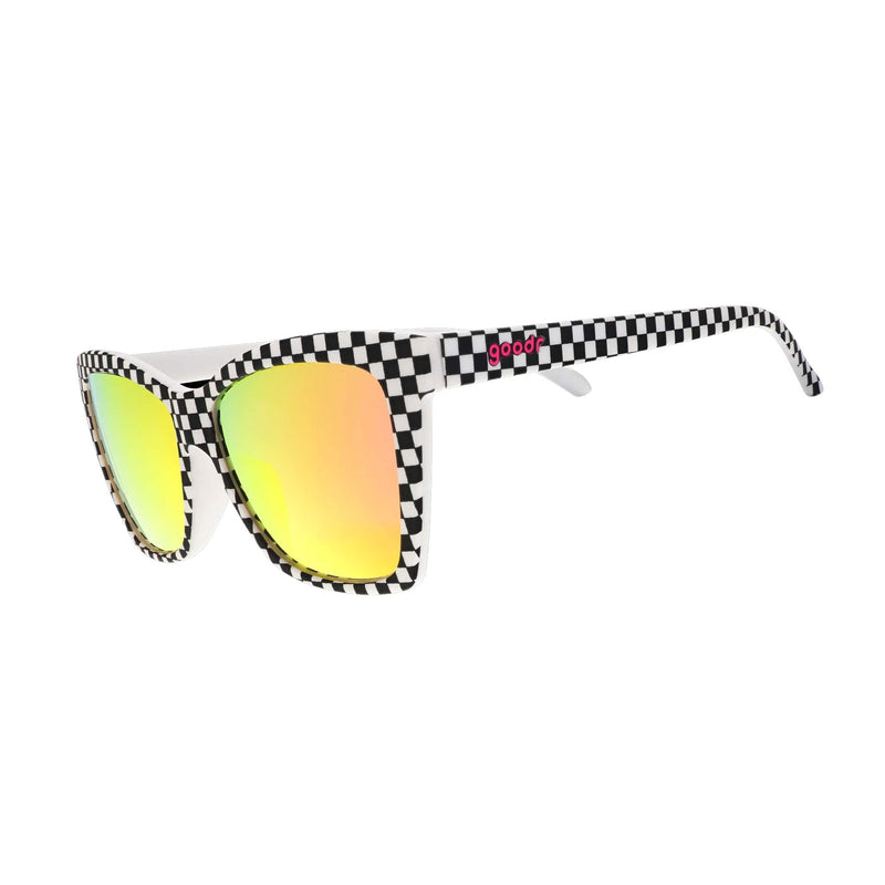 Load image into Gallery viewer, goodr Pop G Sunglasses - Server With A Checkered Past
