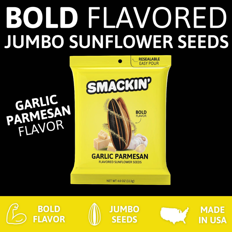 Load image into Gallery viewer, GARLIC PARMESAN by SMACKIN&#39; Sunflower Seeds
