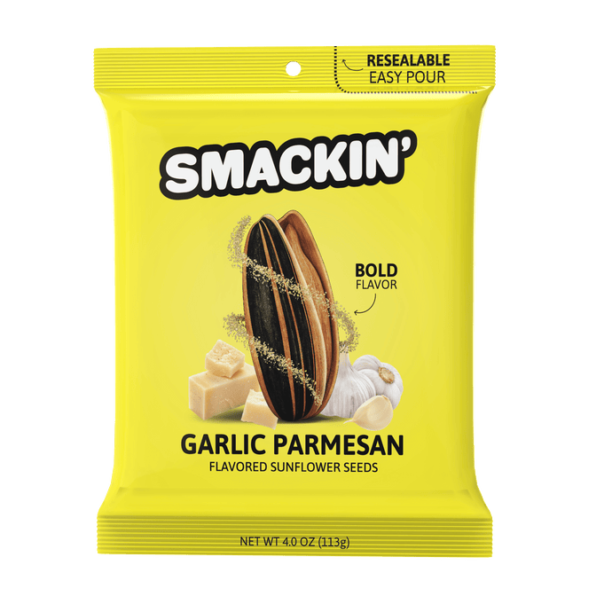 GARLIC PARMESAN by SMACKIN' Sunflower Seeds