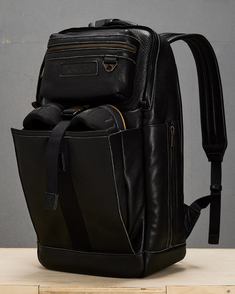 Load image into Gallery viewer, Heritage Leather Backpack By King Kong Apparel
