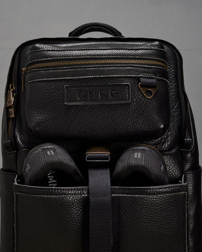 Load image into Gallery viewer, Heritage Leather Backpack By King Kong Apparel
