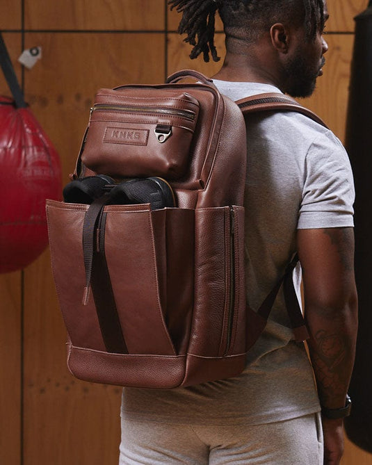 Heritage Leather Backpack By King Kong Apparel