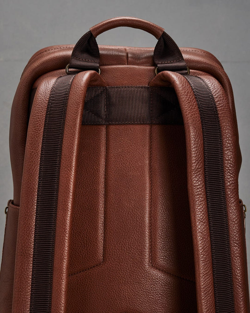 Load image into Gallery viewer, Heritage Leather Backpack By King Kong Apparel
