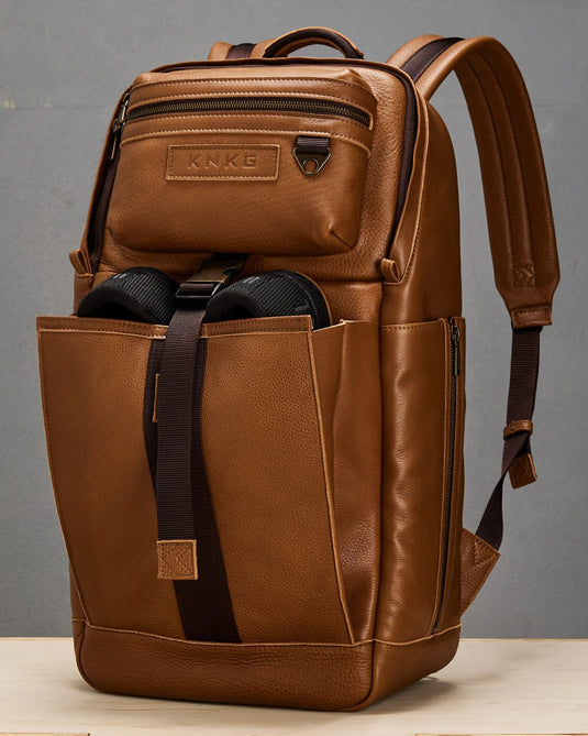 Heritage Leather Backpack By King Kong Apparel