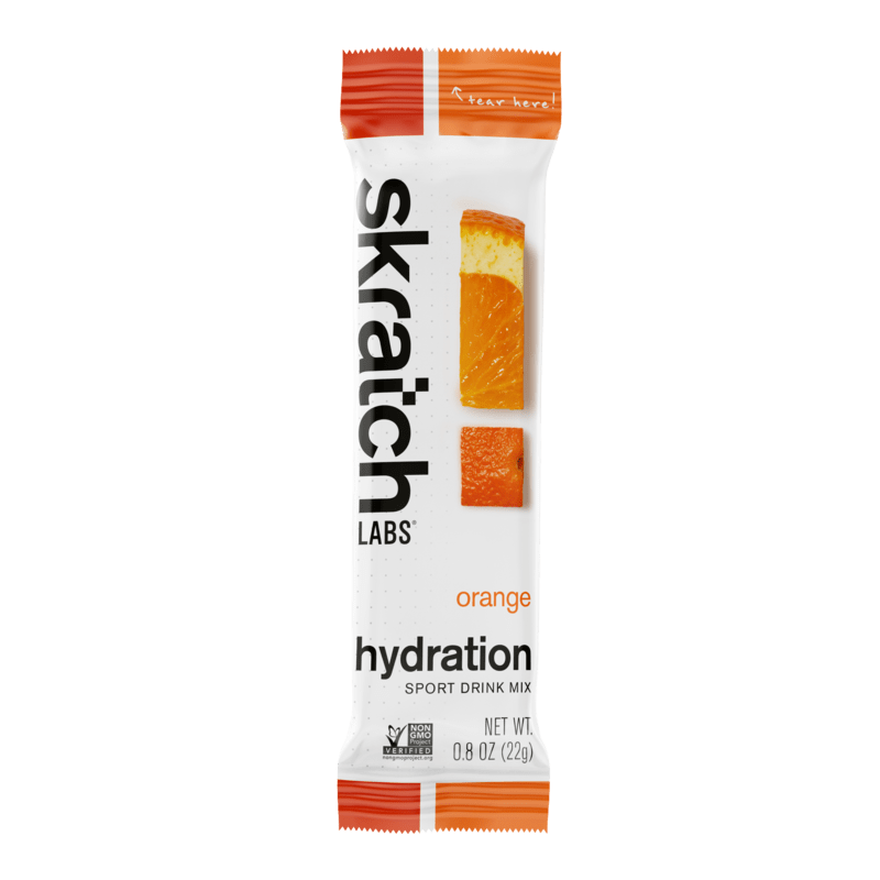 Load image into Gallery viewer, Skratch Labs Hydration Orange Sport Drink Mix Single Drink Mix - Orange
