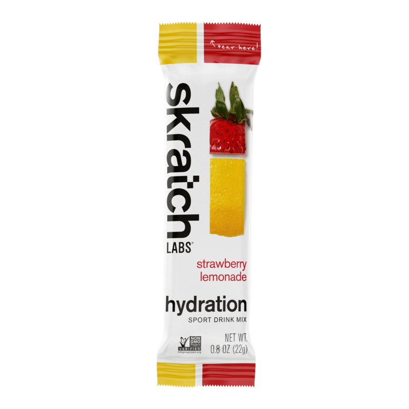 Load image into Gallery viewer, Skratch Labs Hydration Sport Drink Mix Strawberry Lemonade Hydration Drink Mix - Single Serve
