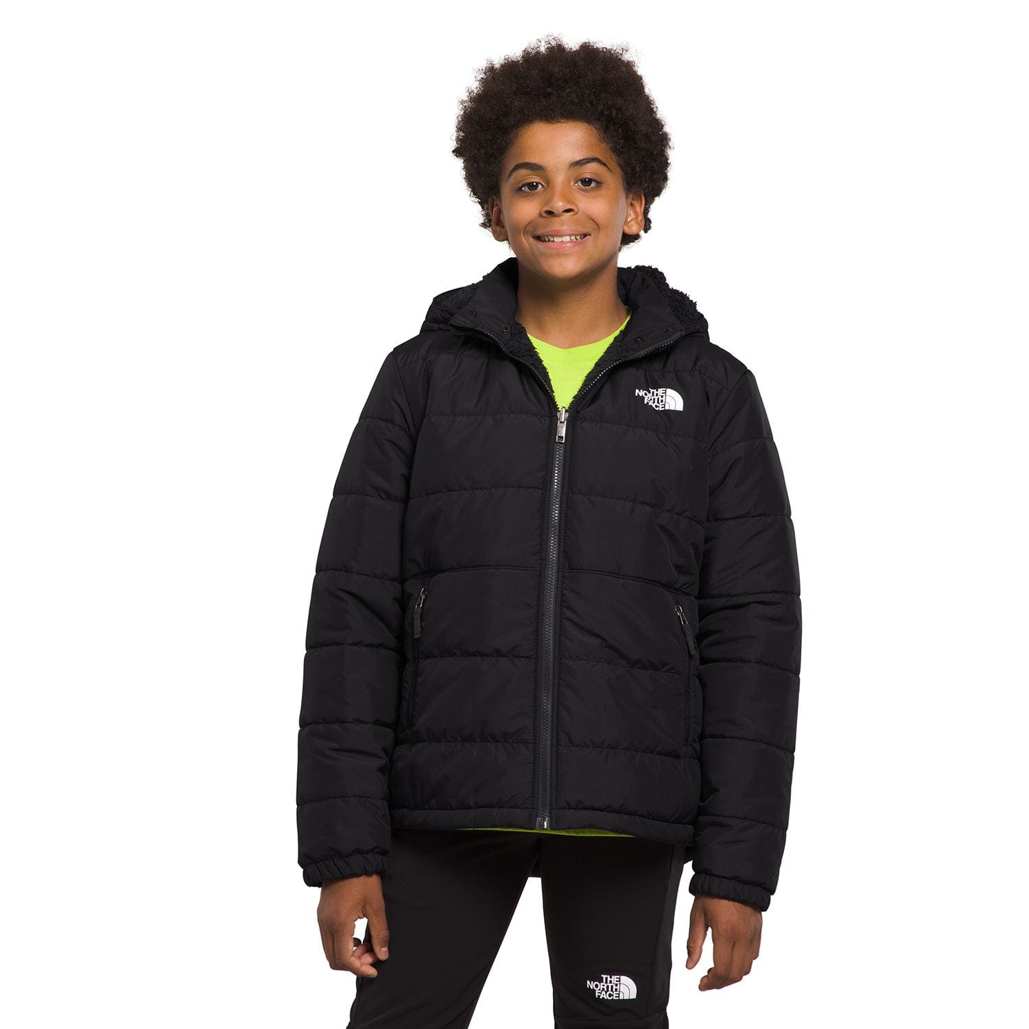 The North Face Boys' Reversible Mt Chimbo Full Zip Hooded Jacket – Campmor