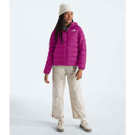 The North Face Girls' Reversible Perrito Hooded Jacket