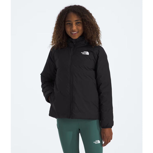 The North Face Girls' Reversible Perrito Hooded Jacket