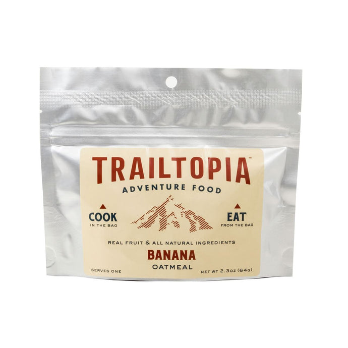 Trailtopia Adventure Food Banana Oatmeal - GF