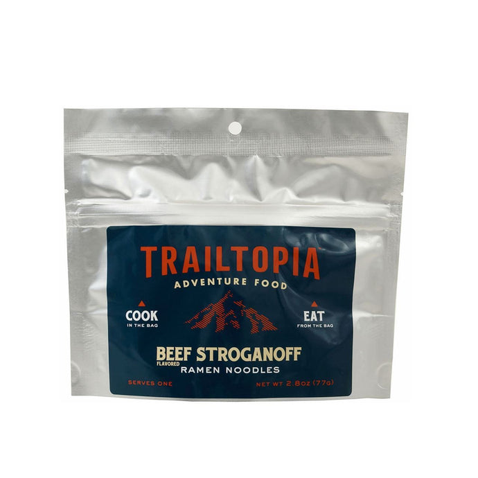 Trailtopia Adventure Food Ramen Noodles - Beef flavored Stroganoff