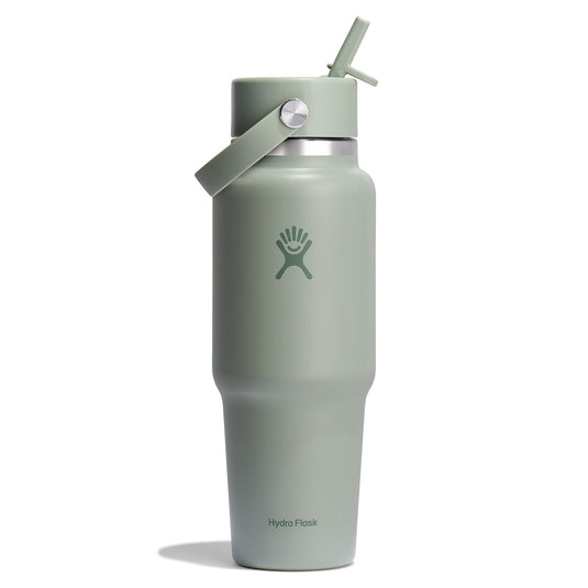 Hydro Flask 32 oz Wide Mouth Travel Bottle with Flex Straw Cap