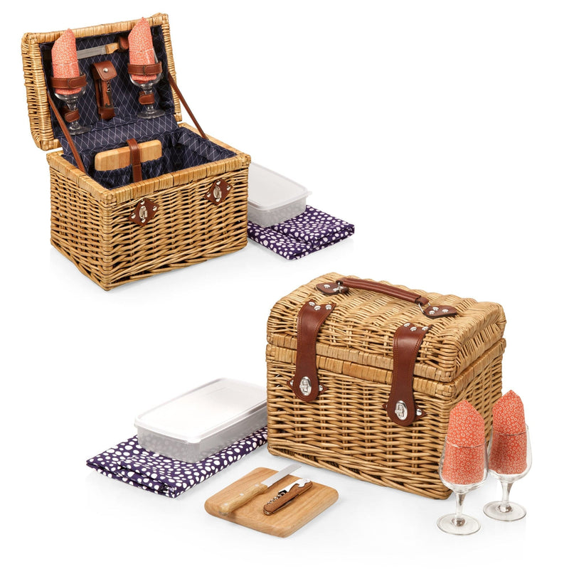 Load image into Gallery viewer, Napa Wine &amp; Cheese Picnic Basket by Picnic Time Family of Brands
