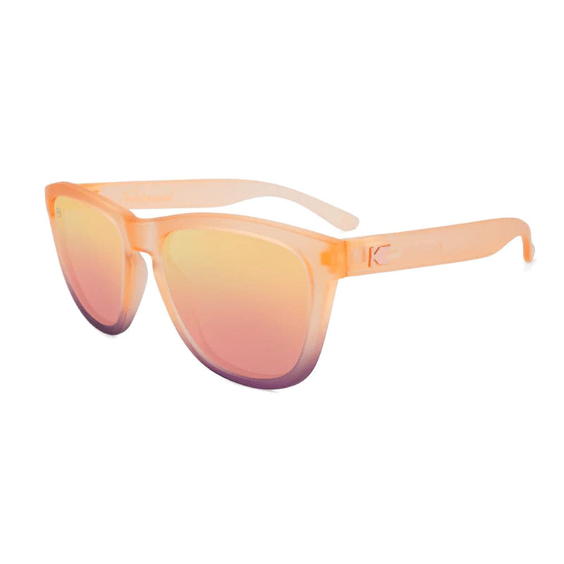 Load image into Gallery viewer, Knockaround Premiums Sunglasses - Frosted Rose Quartz Fade / Rose
