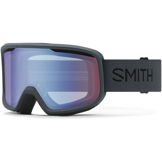 Smith Frontier  Slate/Blue Sensor Mirror Snow Goggles