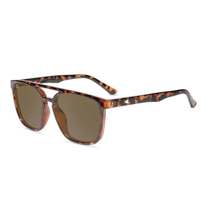 Knockaround Brightsides Sunglasses - Glossy Tortoise Shell / Amber