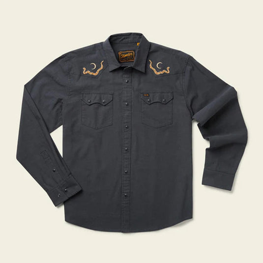 Howler Brothers Crosscut Deluxe Snapshirt - Waxing Culebra