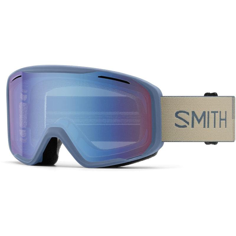 Load image into Gallery viewer, Smith Blazer  Granite Blue/Blue Sensor Mirror Snow Goggles
