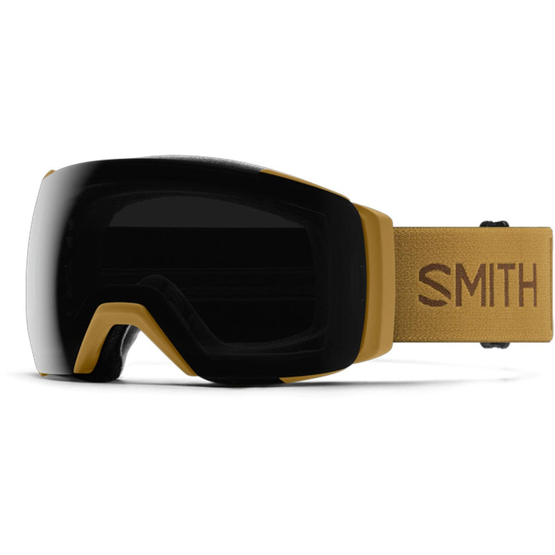 Load image into Gallery viewer, Smith I/O Mag XL  Coyote/ChromaPop Sun Black/Chromapop Storm Blue Sensor Mirror Snow Goggles
