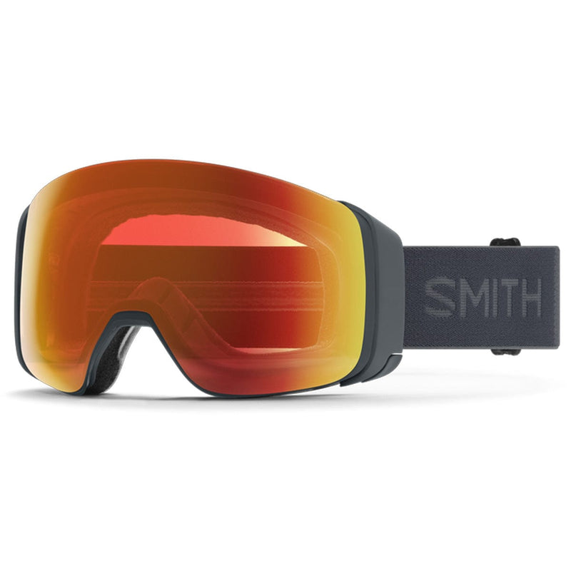 Load image into Gallery viewer, Smith 4D Mag  Slate/ChromaPop Everyday Red Mirror/Chromapop Storm Yellow Flash Snow Goggles
